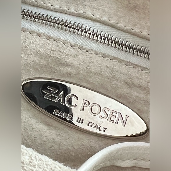 Zac Posen Italy woven leather purse handbag - Picture 11 of 16